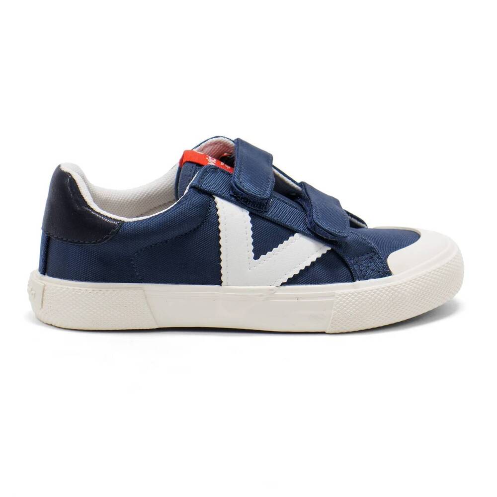 NEW VICTORIA boys' tribu tiras nylon sneakers in marino